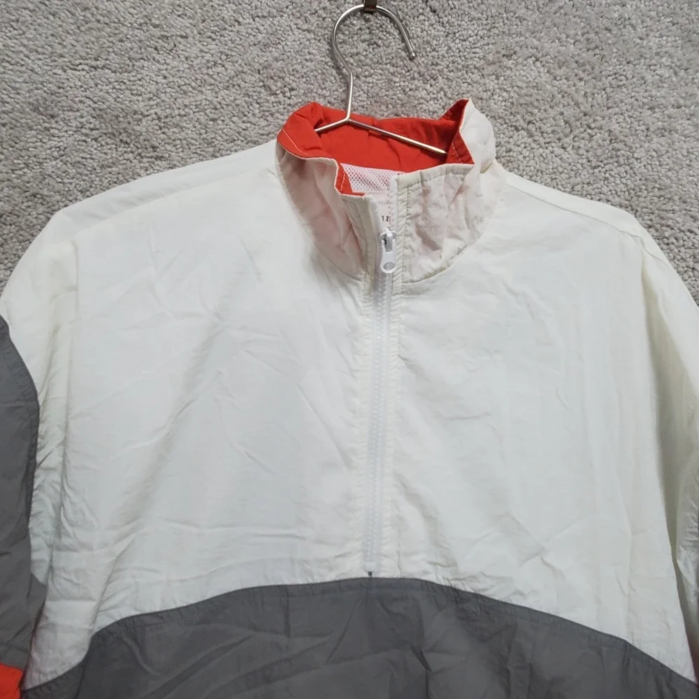 Forever 21 Windbreaker Jacket Women's Medium‎ Multicolor 100% Nylon Half Zip
